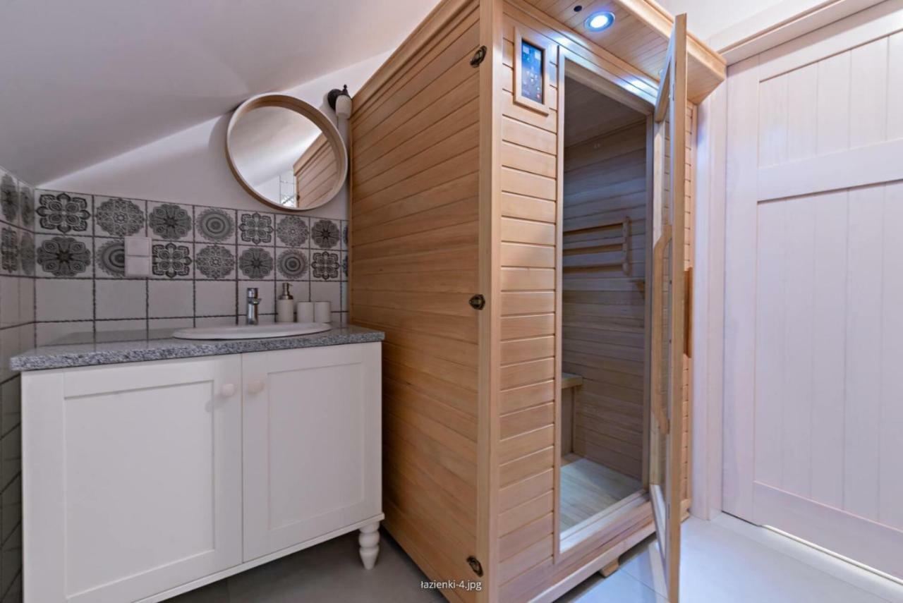 Malinowe Wzgorze Domki 90 M2 Z Sauna I Balia Krzeszna Eksteriør billede